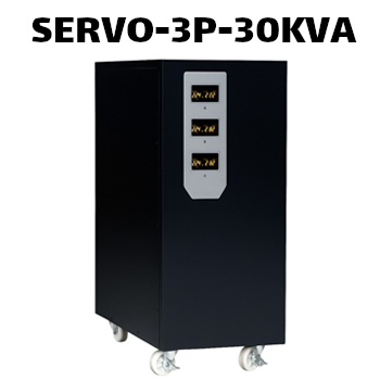 'استابلایزر سروو موتور سه فاز هژیر صنعت مدل SERVO 3P 30KVA'